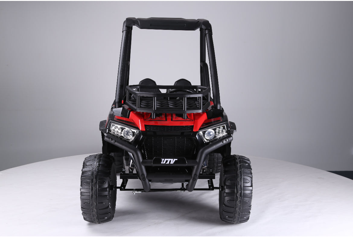 24V UTV Ride-On BEACH BUGGY SUPER MUSTER-60kg Capacity l EVA WHEELS & ROOF