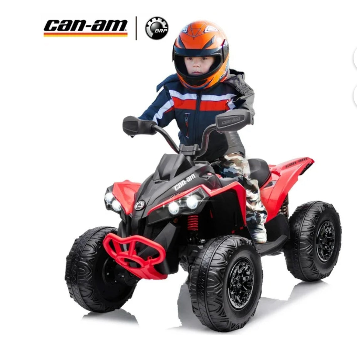 Can-Am Renegade ATV Kids Ride-On in RED
