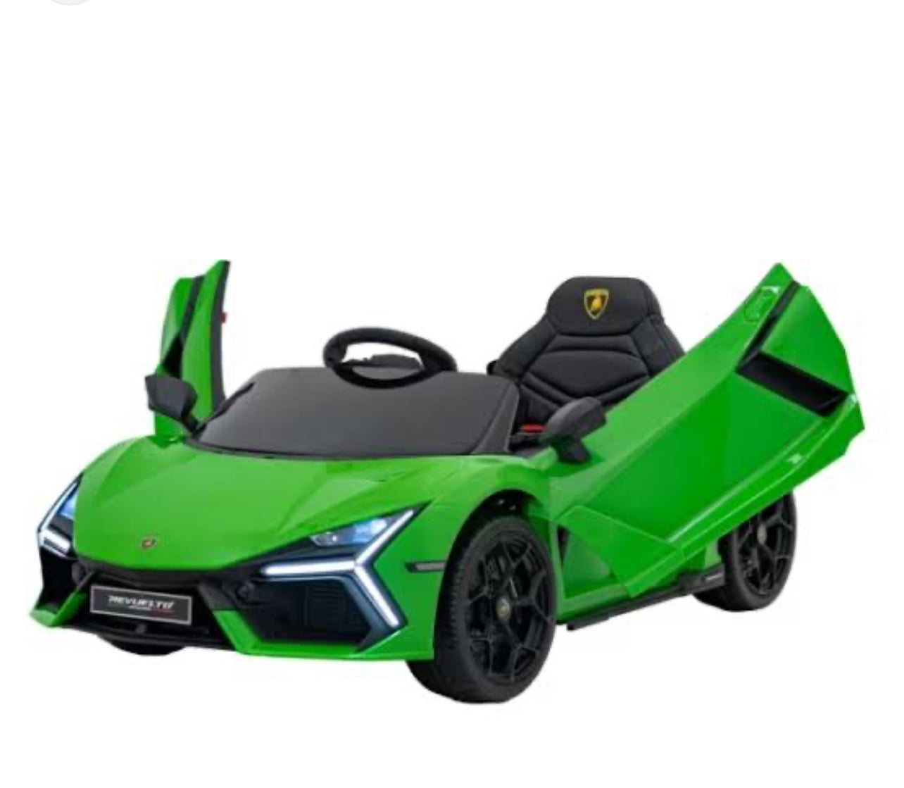 Lamborghini Revuelto Kids Ride-On Car – Licensed in Green