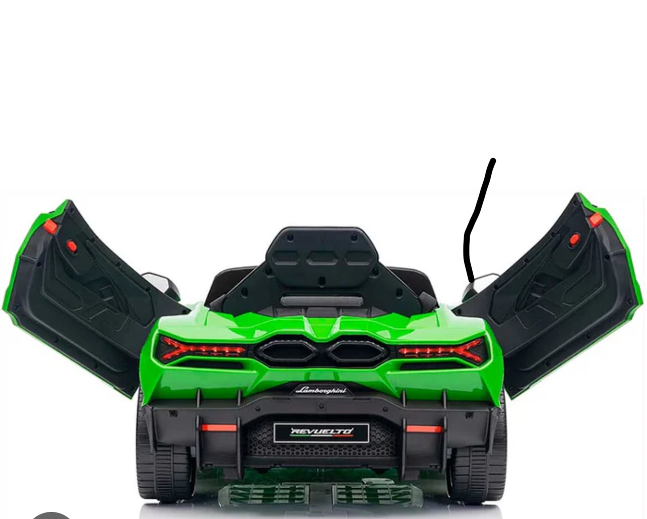 Lamborghini Revuelto Kids Ride-On Car – Licensed in Green
