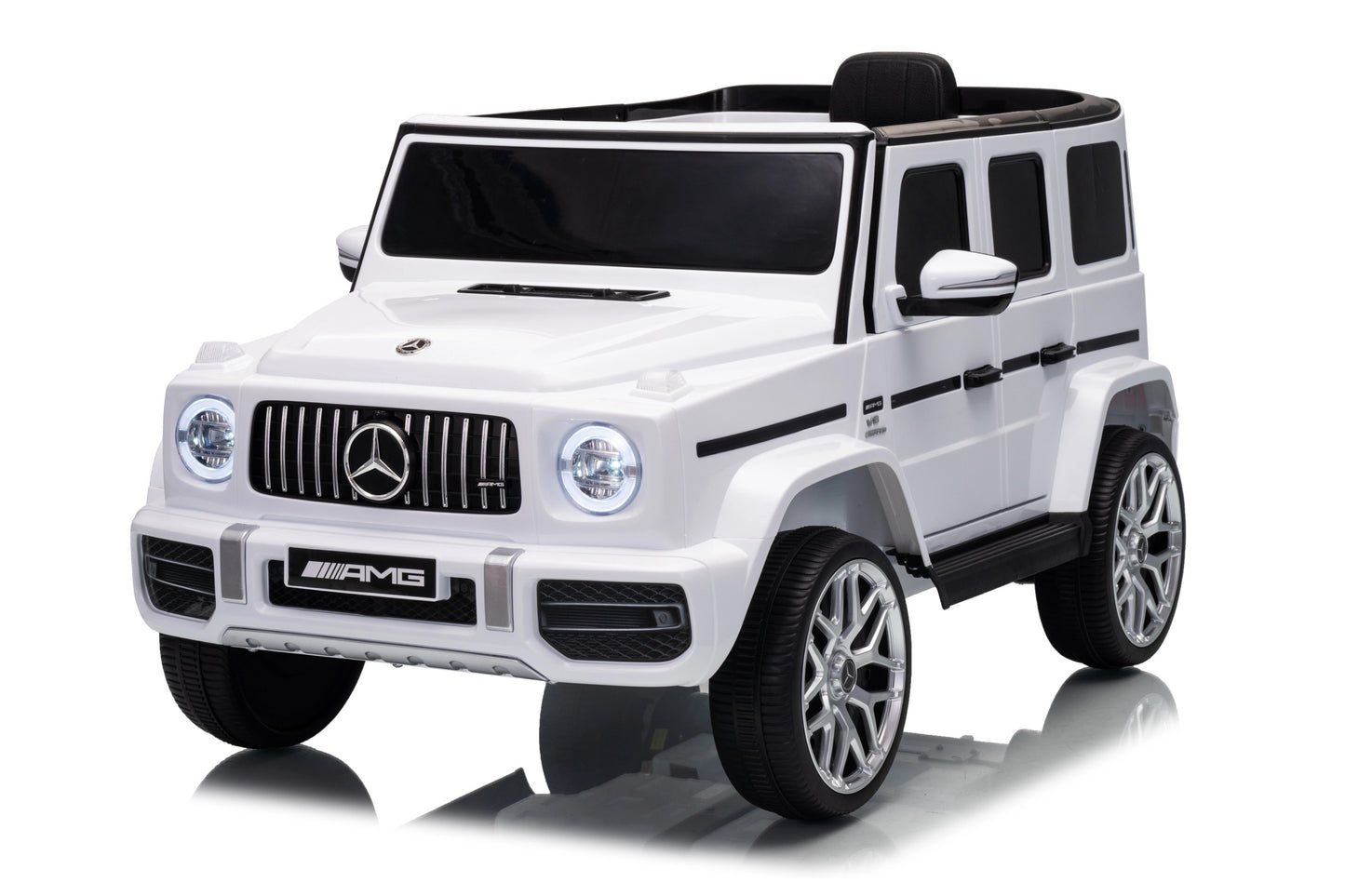 Licensed Mercedes-AMG G63 G-Wagon Kids Ride-On Car – 12V