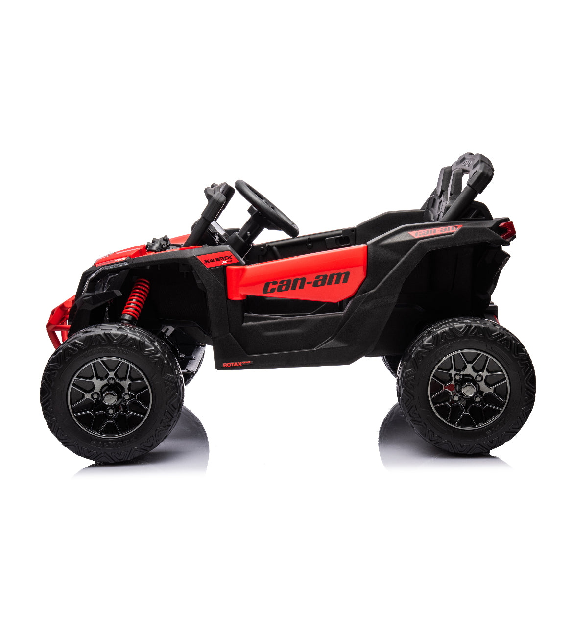 24V Licensed Can-Am Maverick UTV Kids Ride-On Car (Red)