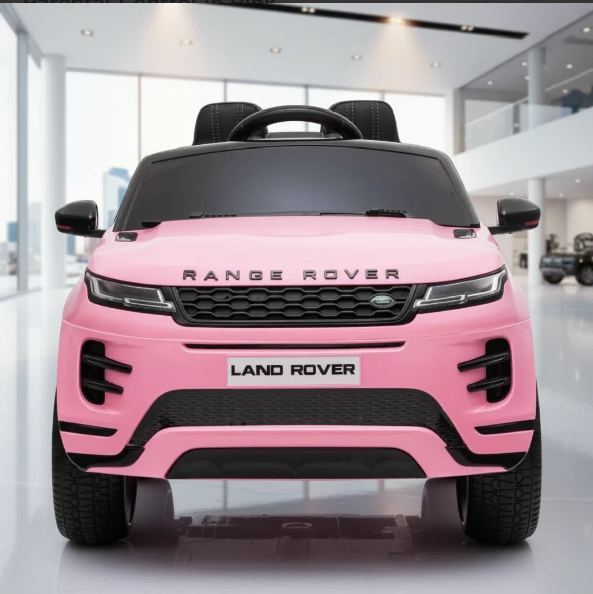 Licensed Range Rover Evoque kids electric car in Pink