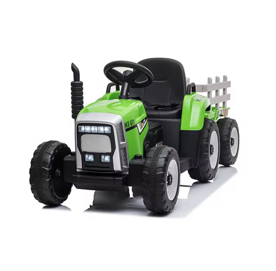 Kids Farm Tractor Ride-On Toy with Remote Control 12 v
