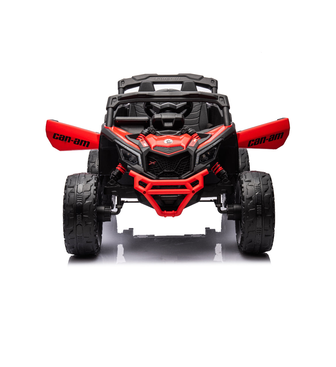 24V Licensed Can-Am Maverick UTV Kids Ride-On Car (Red)