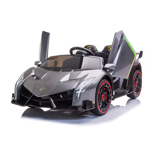 Lamborghini Veneno Kids Ride-On Car – Licensed in Black