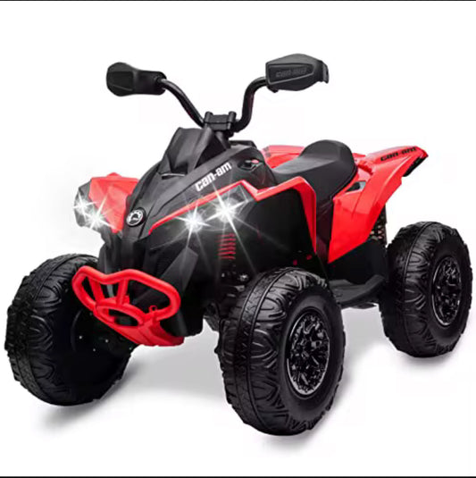 Can-Am Renegade ATV Kids Ride-On in RED